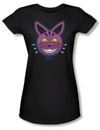 Grimm Shirt Juniors Retchid Kat Black Tee T-Shirt Grimm Shirt Juniors Retchid Kat Black Tee T-Shirt