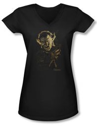Grimm Shirt Juniors V Neck Murcielago Black Tee T-Shirt Grimm Shirt Juniors V Neck Murcielago Black Tee T-Shirt