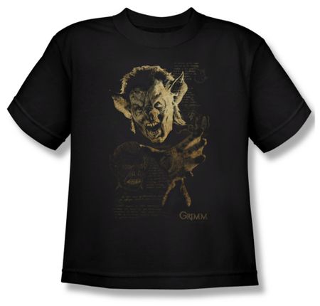 Grimm Shirt Kids Murcielago Black Youth Tee T-Shirt