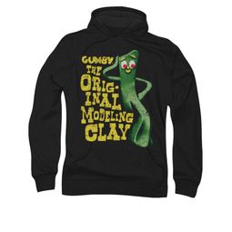 Gumby Hoodie Modeling Clay Black Sweatshirt Hoody Gumby Hoodie Modeling Clay Black Sweatshirt Hoody