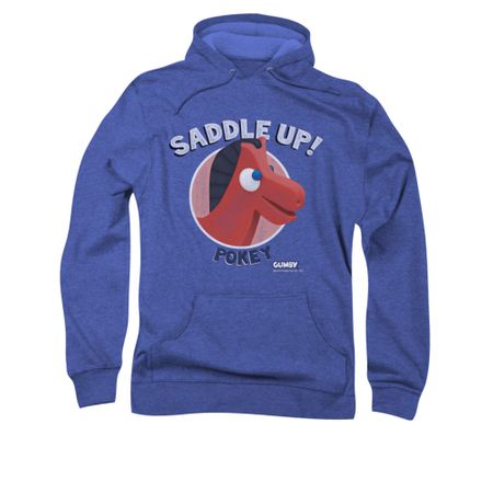 Gumby Hoodie Saddle Up Royal Blue Sweatshirt Hoody