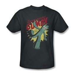 Gumby Shirt Bendable Charcoal T-Shirt Gumby Shirt Bendable Charcoal T-Shirt