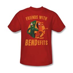 Gumby Shirt Bendefits Red T-Shirt Gumby Shirt Bendefits Red T-Shirt