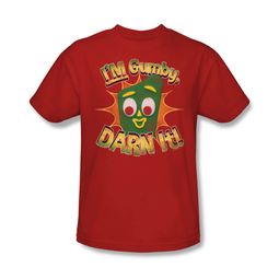 Gumby Shirt Darn It Red T-Shirt