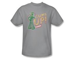Gumby Shirt Gums Up Silver T-Shirt