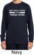Guns Permit Kids Dry Wicking Long Sleeve Shirt
