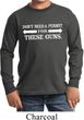 Guns Permit Kids Long Sleeve Shirt