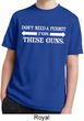 Guns Permit Kids Moisture Wicking Shirt