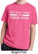 Guns Permit Kids Moisture Wicking Shirt