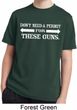 Guns Permit Kids Moisture Wicking Shirt