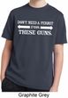 Guns Permit Kids Moisture Wicking Shirt