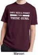 Guns Permit Kids Moisture Wicking Shirt