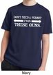 Guns Permit Kids Moisture Wicking Shirt