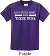 Guns Permit Kids Shirt