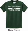 Guns Permit Kids Shirt