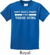 Guns Permit Kids Shirt