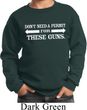 Guns Permit Kids Sweatshirt