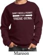 Guns Permit Kids Sweatshirt