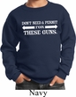 Guns Permit Kids Sweatshirt