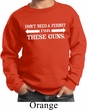 Guns Permit Kids Sweatshirt