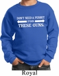 Guns Permit Kids Sweatshirt