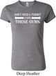 Guns Permit Ladies Crewneck Shirt