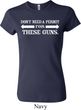 Guns Permit Ladies Crewneck Shirt