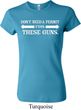 Guns Permit Ladies Crewneck Shirt