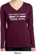 Guns Permit Ladies Dry Wicking Long Sleeve Shirt