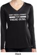 Guns Permit Ladies Dry Wicking Long Sleeve Shirt