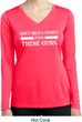 Guns Permit Ladies Dry Wicking Long Sleeve Shirt
