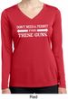 Guns Permit Ladies Dry Wicking Long Sleeve Shirt
