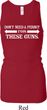 Guns Permit Ladies Longer Length Racerback Tank Top
