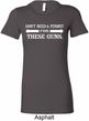 Guns Permit Ladies Longer Length Shirt