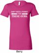 Guns Permit Ladies Longer Length Shirt