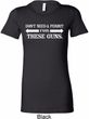 Guns Permit Ladies Longer Length Shirt