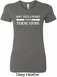 Guns Permit Ladies Longer Length Shirt