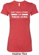 Guns Permit Ladies Longer Length Shirt