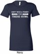 Guns Permit Ladies Longer Length Shirt
