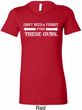Guns Permit Ladies Longer Length Shirt