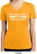 Guns Permit Ladies Moisture Wicking V-neck Shirt
