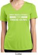 Guns Permit Ladies Moisture Wicking V-neck Shirt