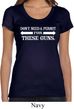 Guns Permit Ladies Scoop Neck Shirt