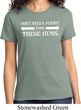Guns Permit Ladies Shirt