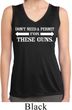 Guns Permit Ladies Sleeveless Moisture Wicking Shirt