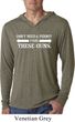 Guns Permit Lightweight Hooded Shirt