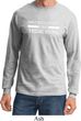 Guns Permit Long Sleeve Shirt