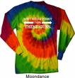 Guns Permit Long Sleeve Tie Dye Shirt