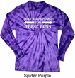 Guns Permit Long Sleeve Tie Dye Shirt