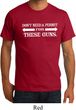 Guns Permit Mens Organic Shirt